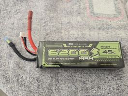 Accu modelisme 3S 11.1V 6200 mAh