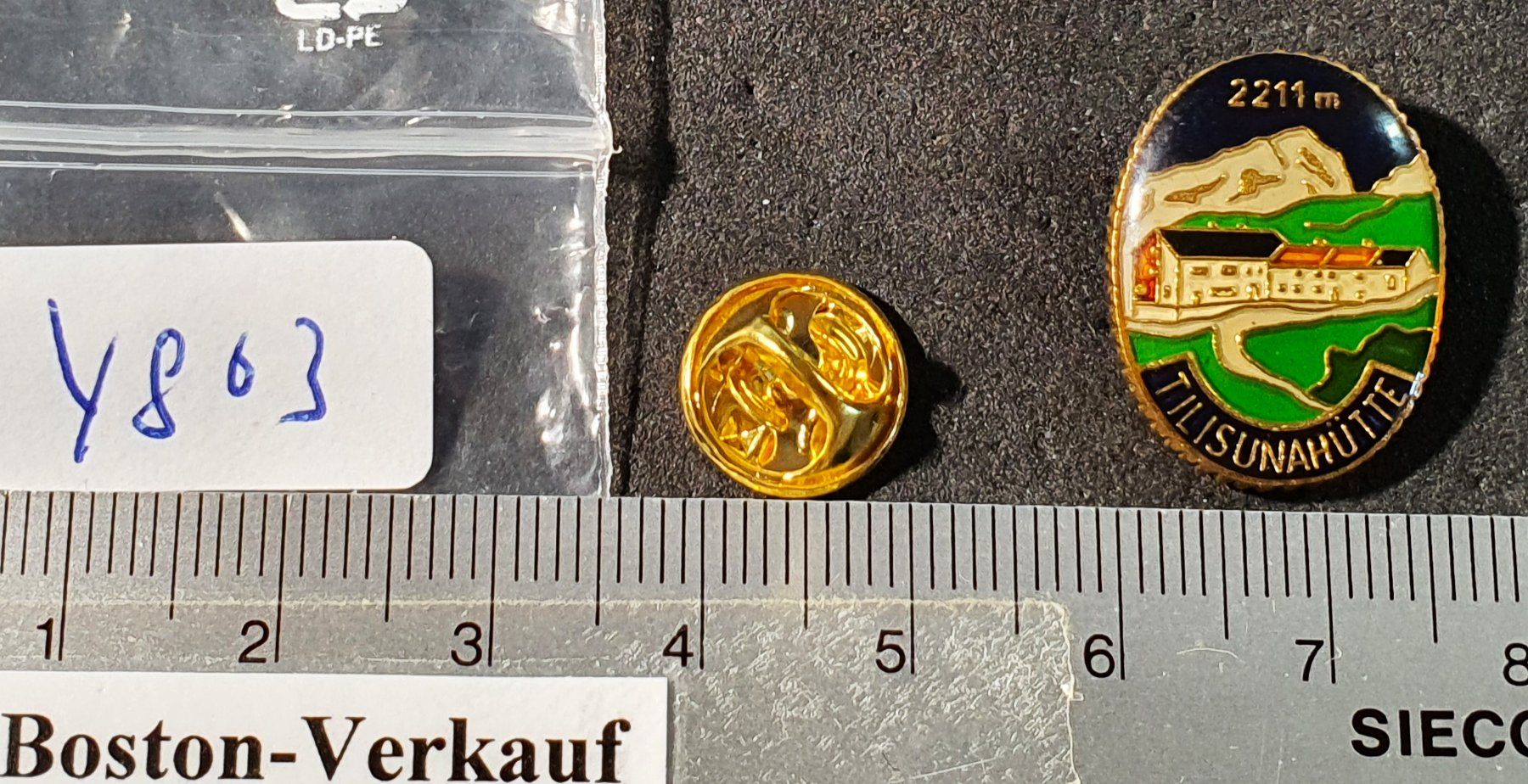 Placchette & Badge: Y803 - Pin Tilisunahütte 2211m – Usato da Reinach BL venduto da Boston-Verkauf 1