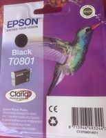 Epson T0801 Tintenpatrone Schwarz neu