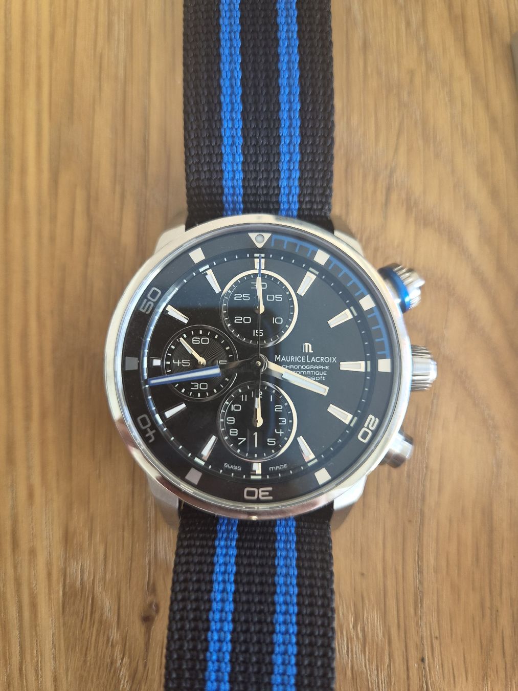 Maurice Lacroix Orologi: Maurice Lacroix Pontos S Chronograph Automatic Watch – Nuovo e nell'imballaggio originale da Oberägeri venduto da ost_s9yq 1