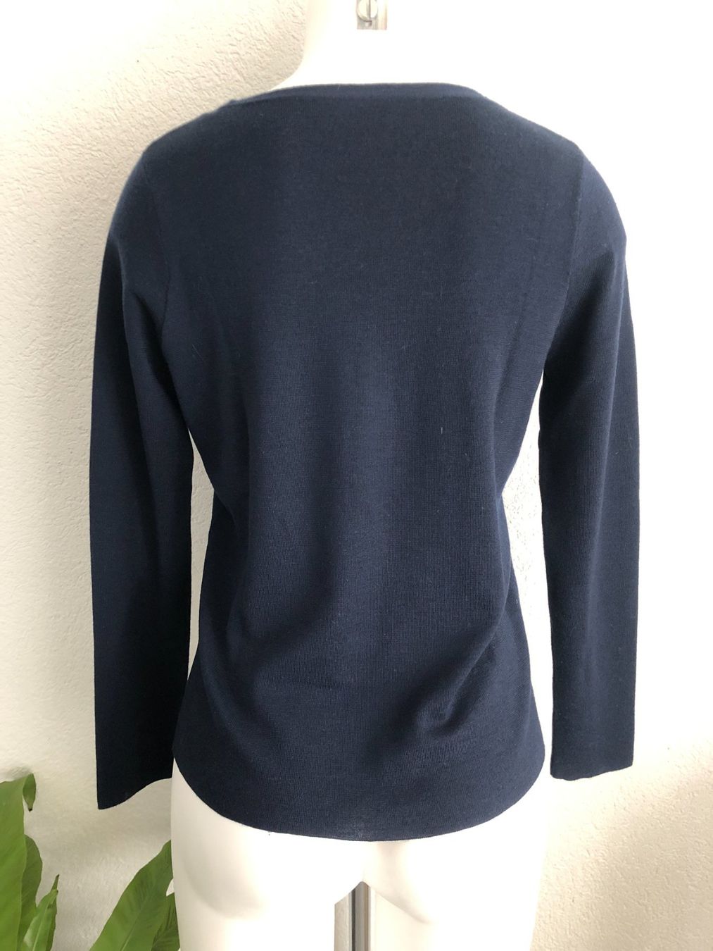 Maglioni & Felpe: Hugenberg Damen Pullover Gr S 100% Merino dunkelblau – Usato da Berg am Irchel venduto da Zweiti_Chance 3