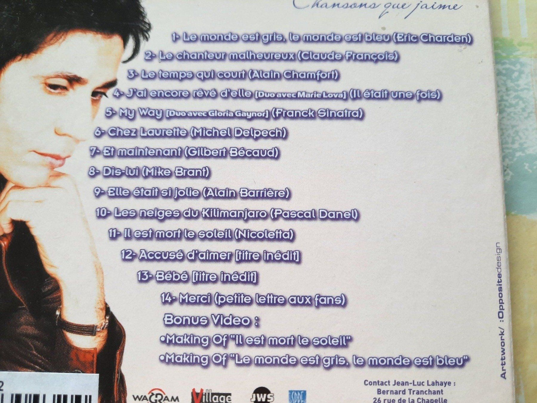 CD: CD Jean-Luc Lahaye - Chansons que j'aime – Usato da Pully venduto da bro_n52j 3