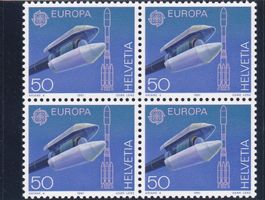 Postfrisch 4er Block EUROPA 1991