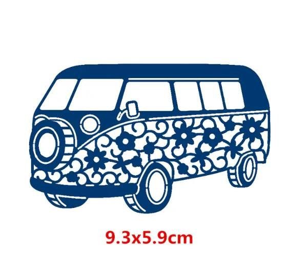 Sciablone: Neue Stanzschablone VW-Bus / Bulli – Nuovo e nell'imballaggio originale da Effretikon venduto da wenuss 1