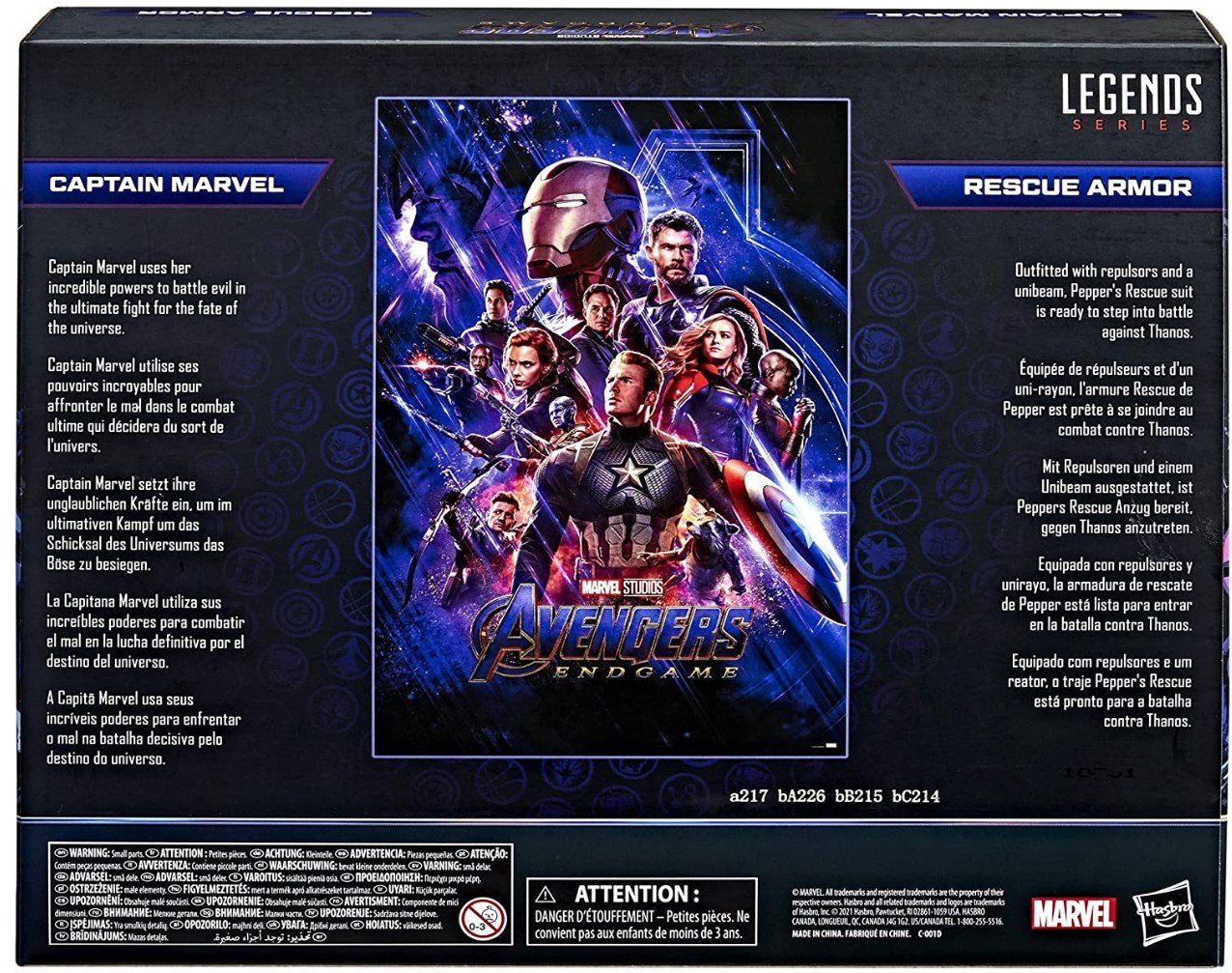 Marvel Statuette: Marvel Legends Series Captain Marvel und Rescue Armor – Nuovo e nell'imballaggio originale da Männedorf venduto da Molum 2