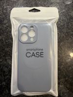 Coque iPhone 15 pro Max bleu silicone neuf 