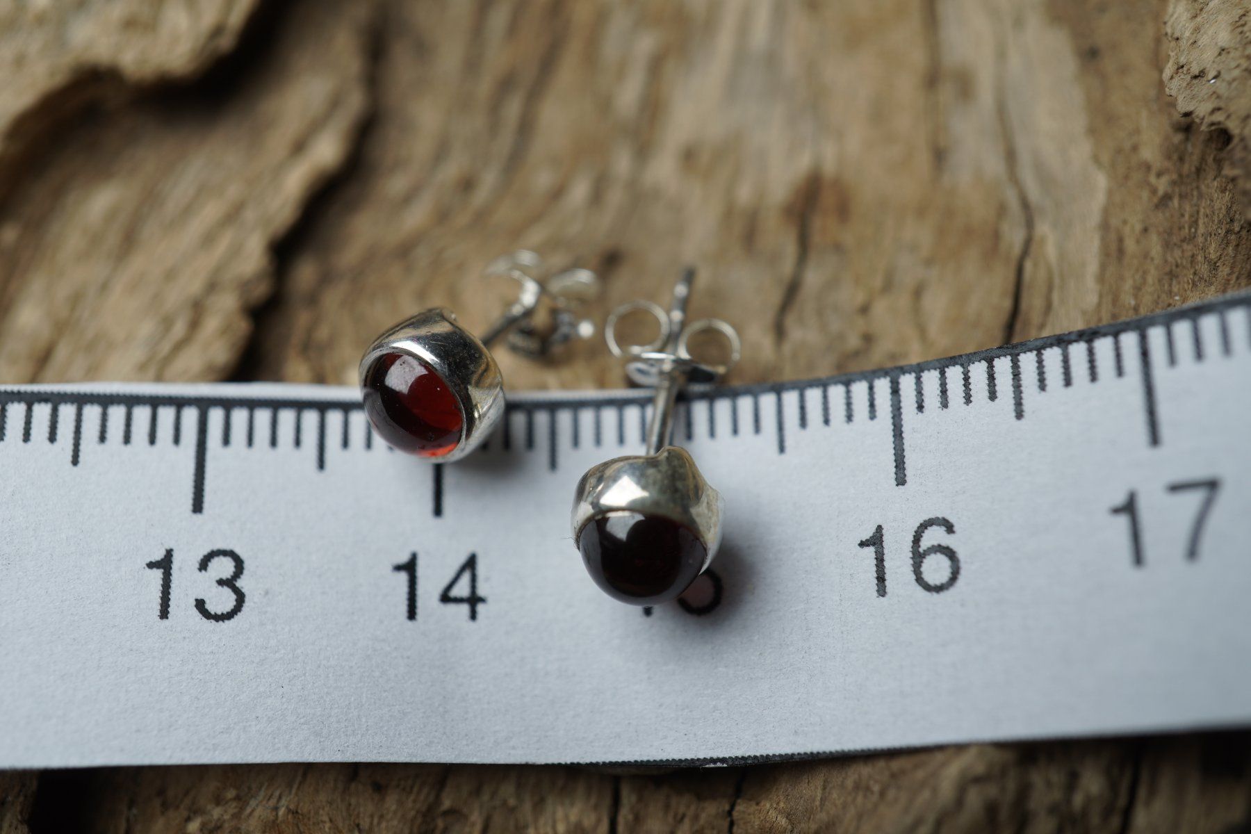Orecchini pendenti & Orecchini a lobo: Granat 6mm    Rot Ohrstecker   925 Silber – Nuovo e nell'imballaggio originale da Balgach venduto da top_silver 8