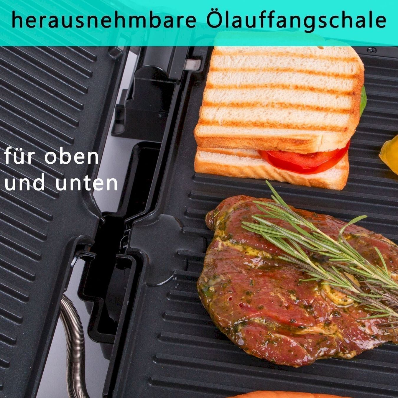 Grills: TZS First Austria FA-5344-2 Kontaktgrill – Neu und originalverpackt aus Bottighofen von zaap 4