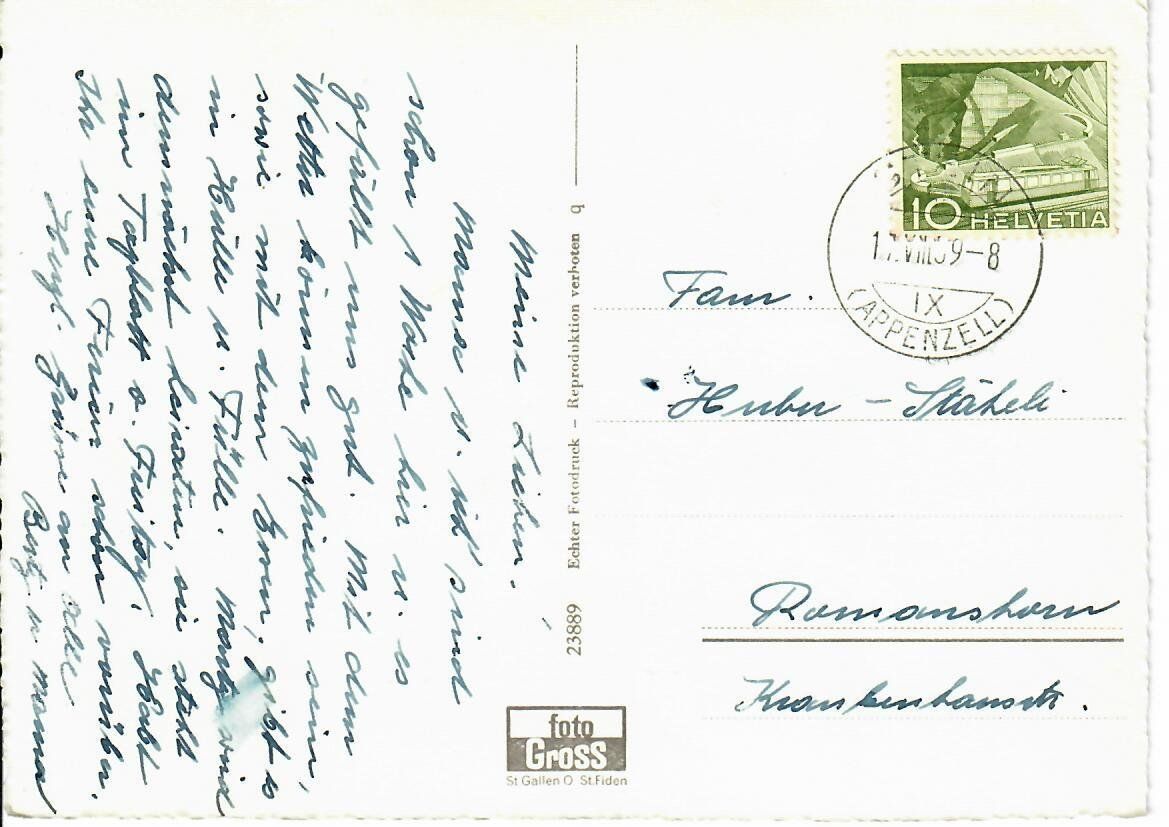 Cartes postales: Kurort Stein App. – D'occasion à Hochdorf par Ziegel-16 1