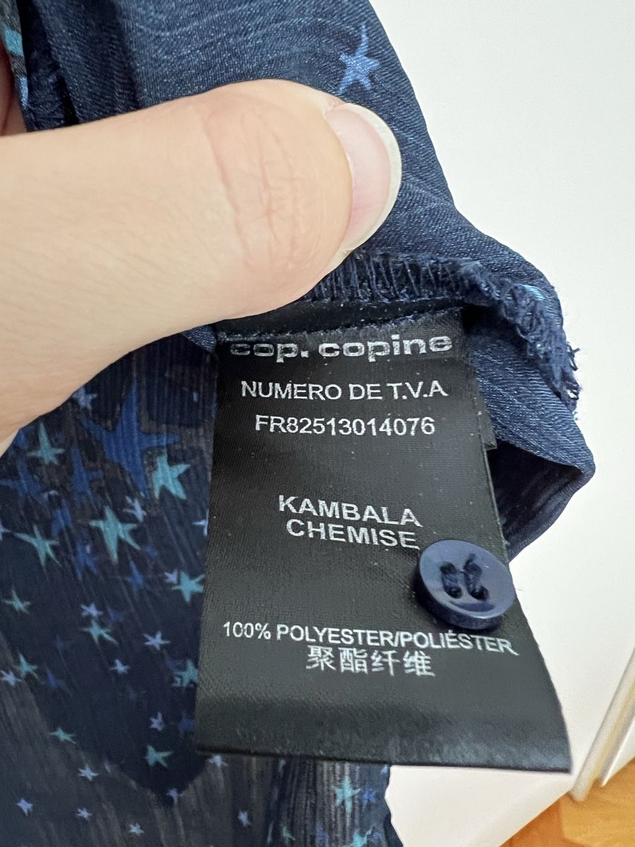 Blusen: Cop Copine long sleeve shirt size 36 – Gebraucht aus Genève von jud_xrl8 6