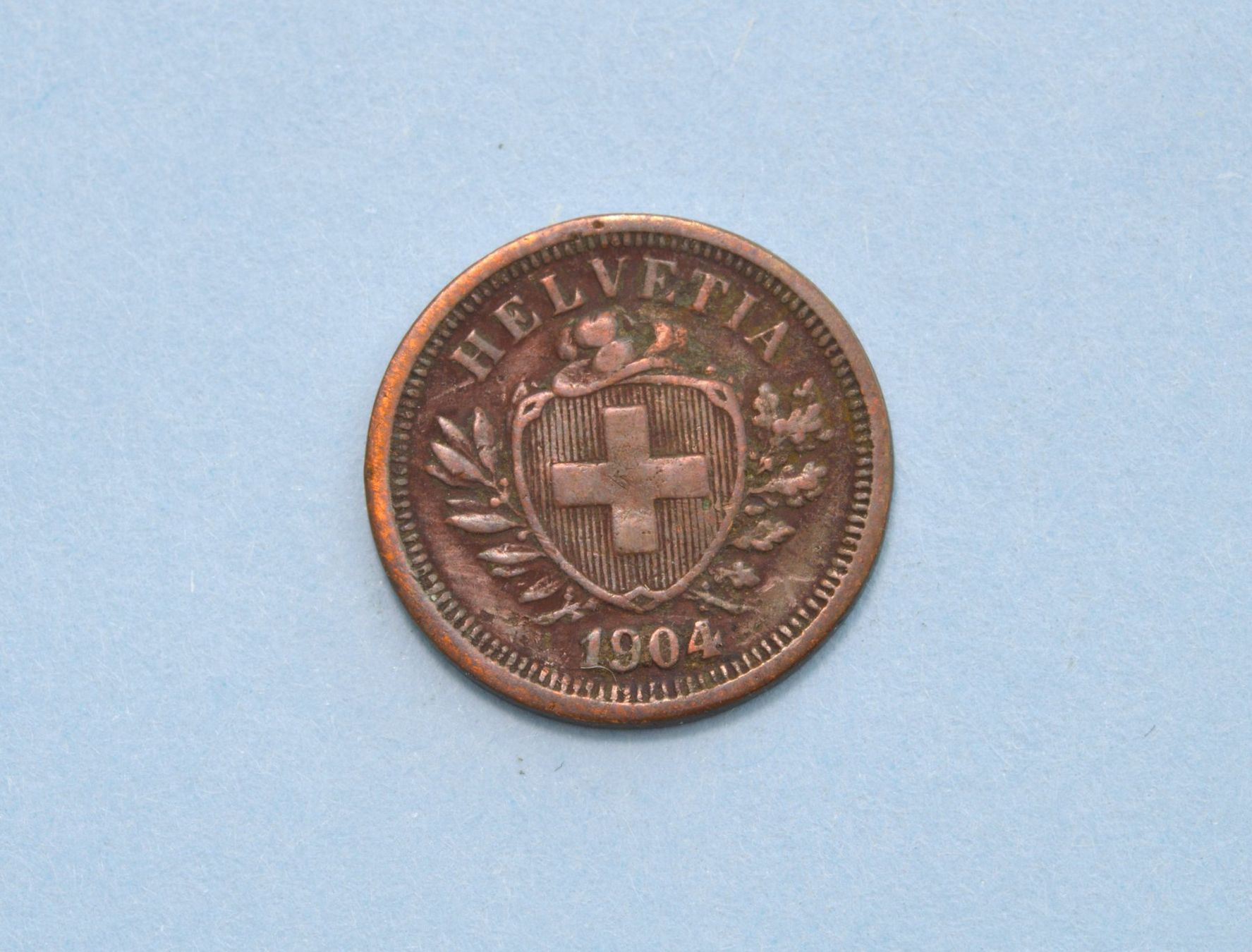 Toutes les monnaies: 1 Rappen 1904 – D'occasion à Oberglatt ZH par dil_85sh