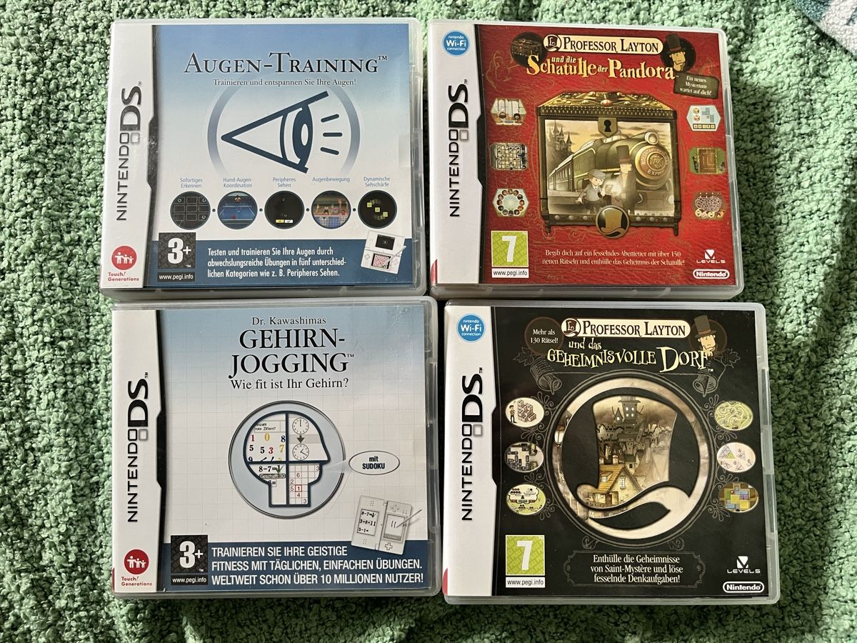 Nintendo Giocattoli: 4 Nintendo DS Spiele – Usato da Hochdorf venduto da Forestgreen 1