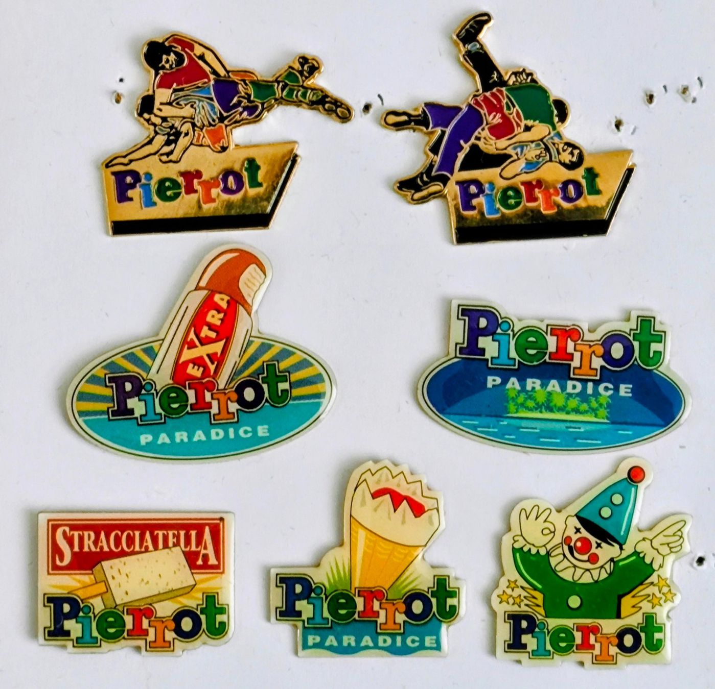 Placchette & Badge: 7 Pins Pierrot – Usato da Pfäffikon ZH venduto da Colacity