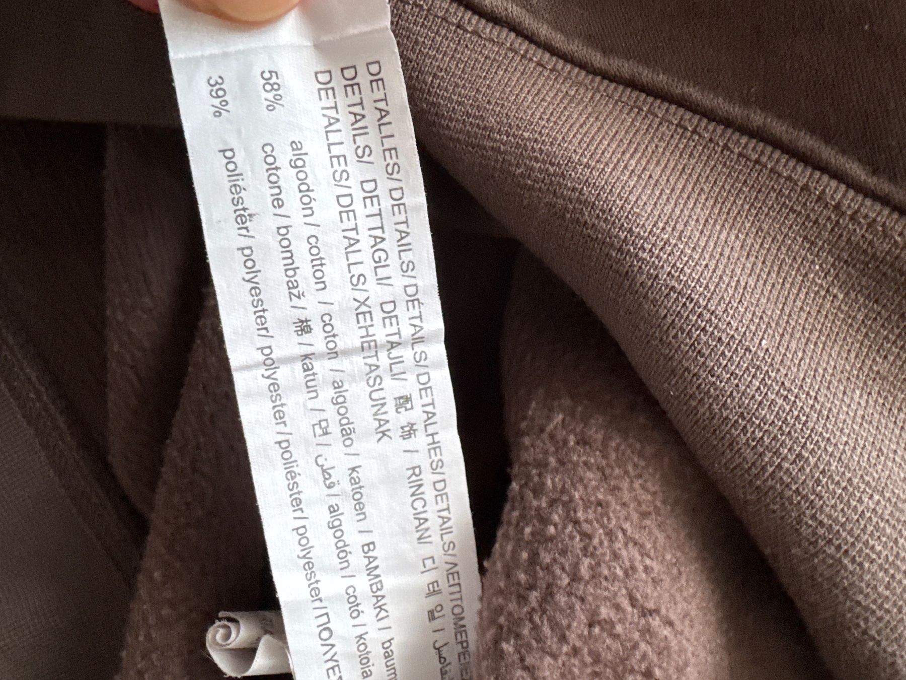 Pull&Bear Lotti di vestiti: 2 Pull&Bear Hoodies Gr. S braun / hellbeige – Usato da Winterthur venduto da britsi 3