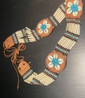 Gürtel Leder, Boho Sommer Hippie ☀️ 58 Z