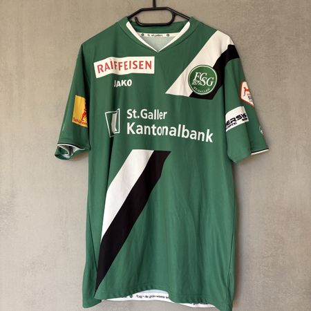 Matchworn Fc St Gallen Trikot Lenjani Jako