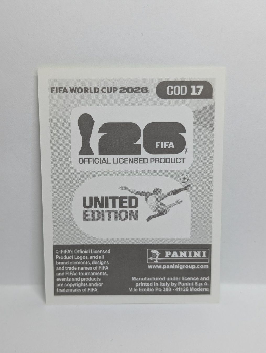 Panini Sammelbilder & Trading cards: Panini WM 2026 - COD 17 - Brian CIPENGA CONGO – Neu (gemäss Beschreibung) aus Founex von amel89 1