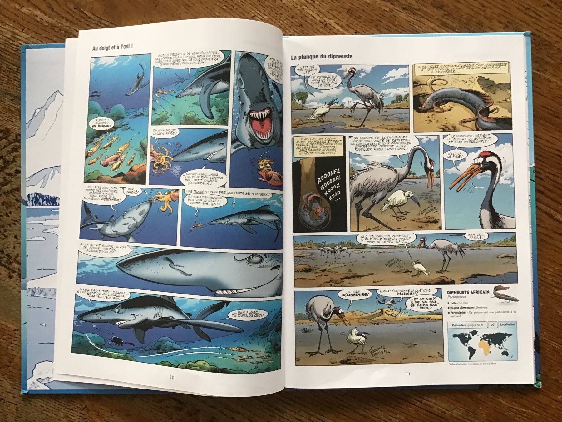 Fumetti: Les animaux marins en BD EO T 4 – Usato da Fully venduto da Ruby97 3