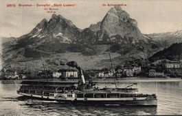 Brunnen. Dampfer "Stadt Luzern"
