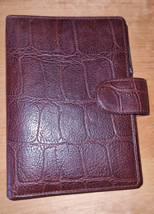 Organisator, Kalender, Leder, neuwertig | Kaufen auf Ricardo