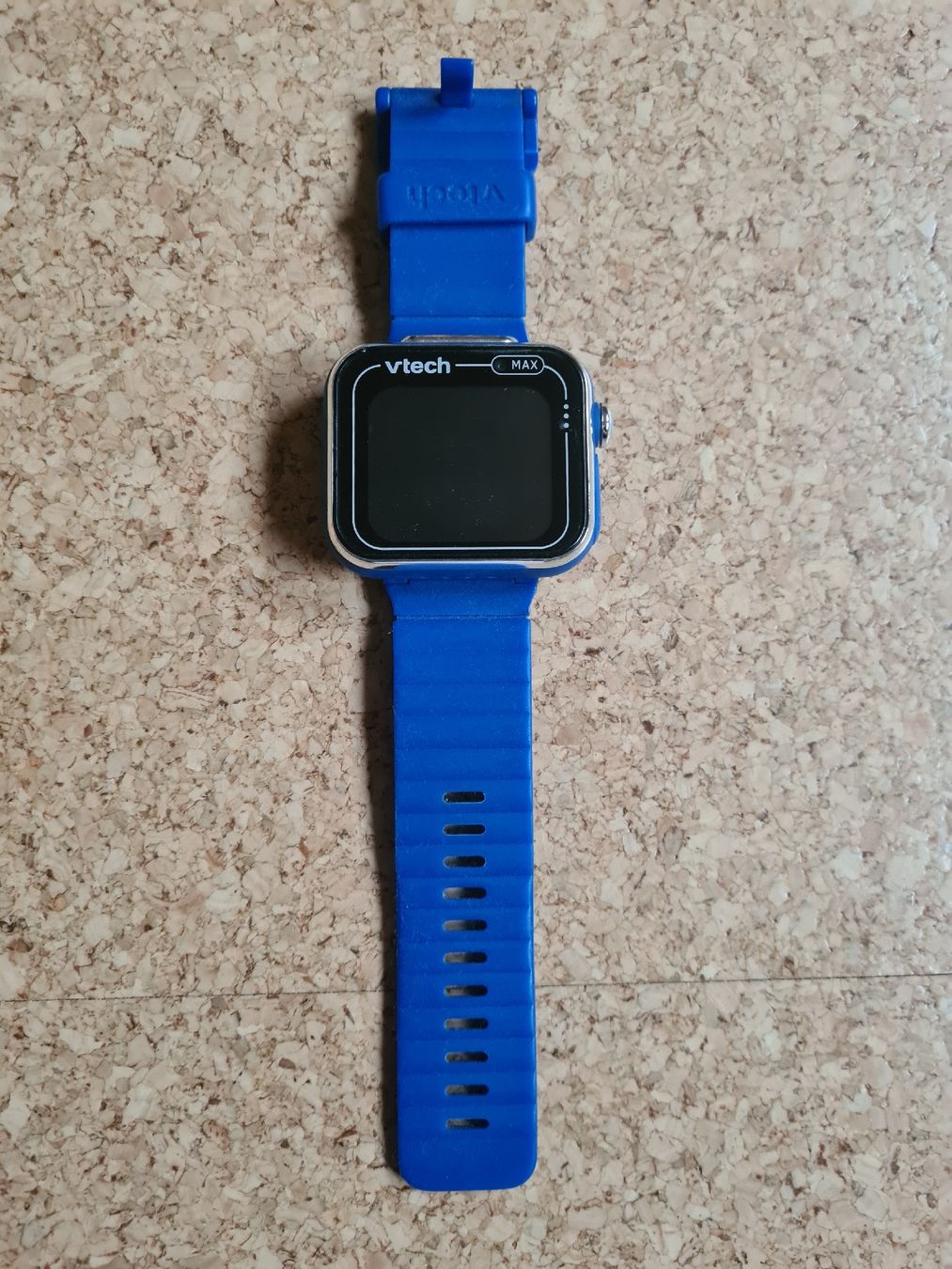 Vtech Smartwatch: VTech KidiZoom Smartwatch MAX blau mit Ladekabel  – Gebraucht aus Schwellbrunn von ailine 1