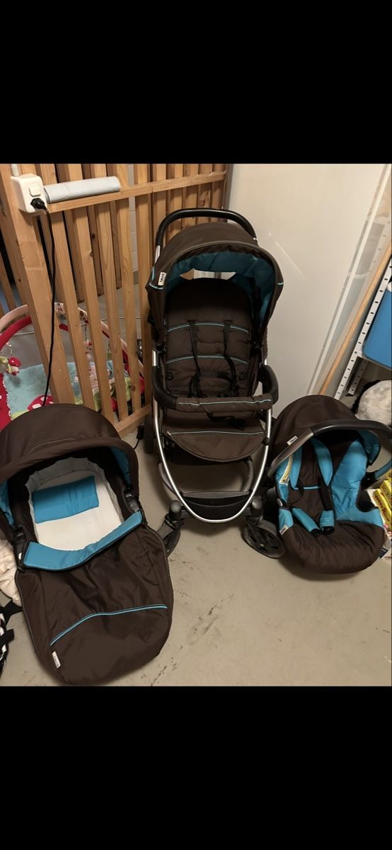 Hauck Poussette: Kinderwagenset Hauck – D'occasion à Schlatt TG par jen_xq5n