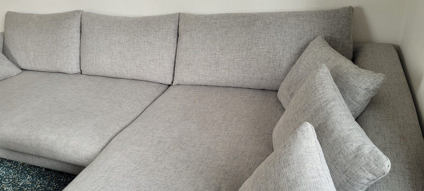 Micasa Sofas: Ecksofa - hellgrau (von Micasa) – Gebraucht aus Zürich von sunshine1345 3