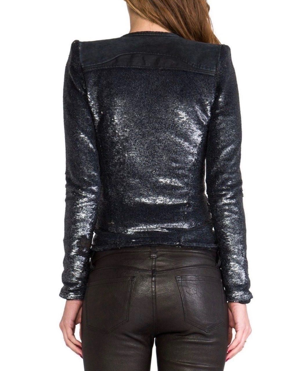 Iro Jacken: IRO leather & sequin Jacket – Neu (gemäss Beschreibung) aus Walenstadt von Unianrig 3