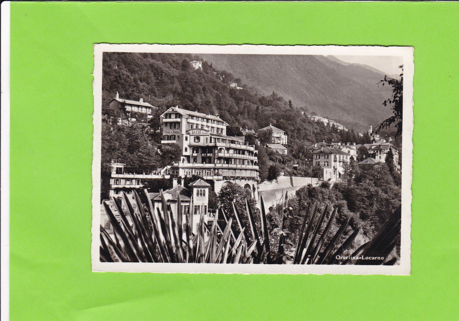 Cartoline postali: Orselina, Hotel al Sasso – Usato da St. Peterzell venduto da neckertal