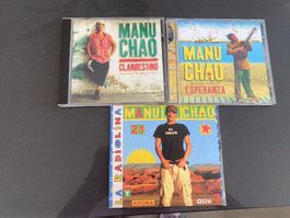 Manu Chao CD Sammlung (3 Alben) - Sommerhits!