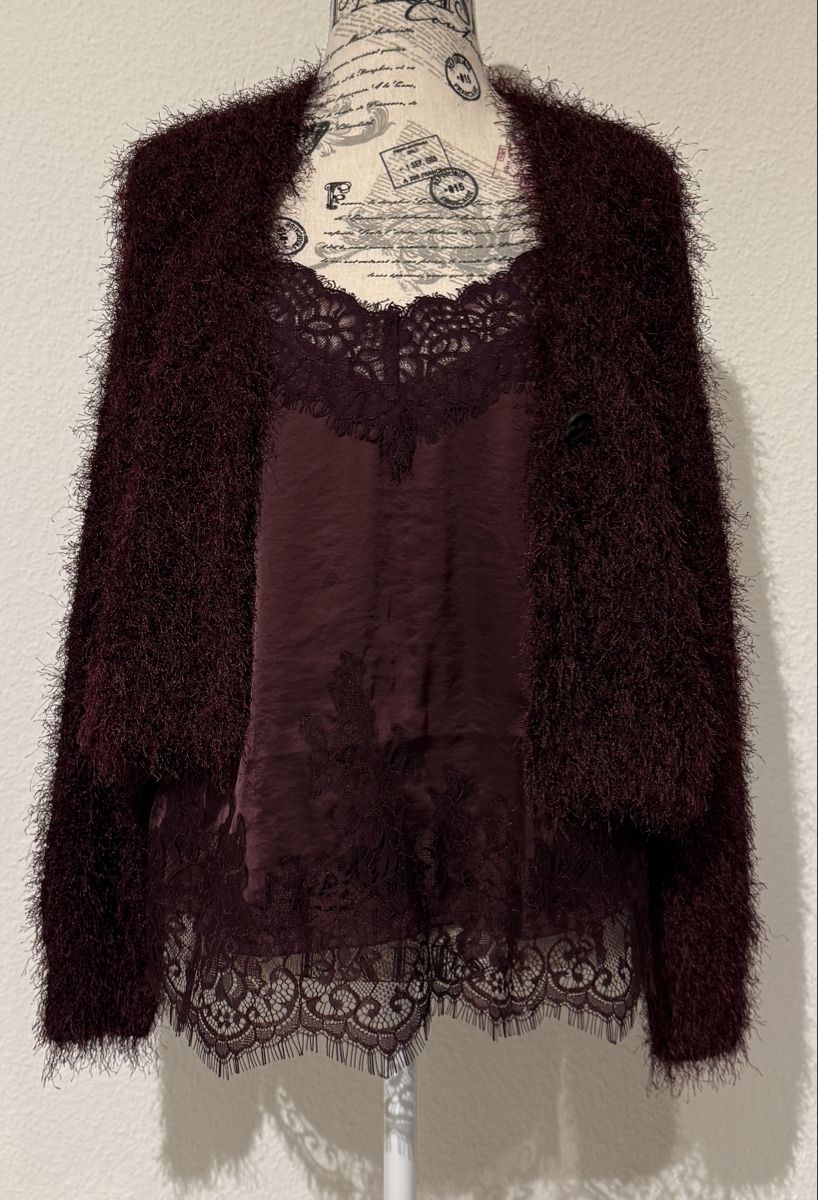 Giacche: OUI Strickjacke - bramble berry G.34 Neu – Nuovo (secondo la descrizione) da Oberwil BL venduto da DANA_FOX 2