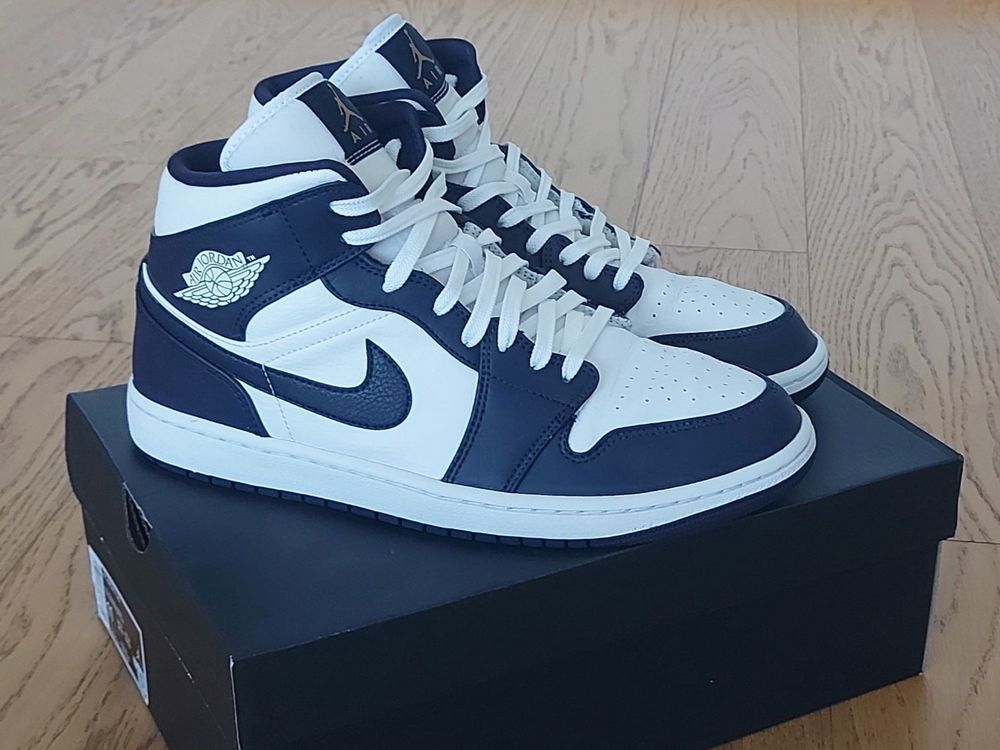 Jordan Chaussures hommes: Sneaker Nike Air Jordan 1 Mid Gr. 45 – Neuf (Voir description) à Wabern par Irakene