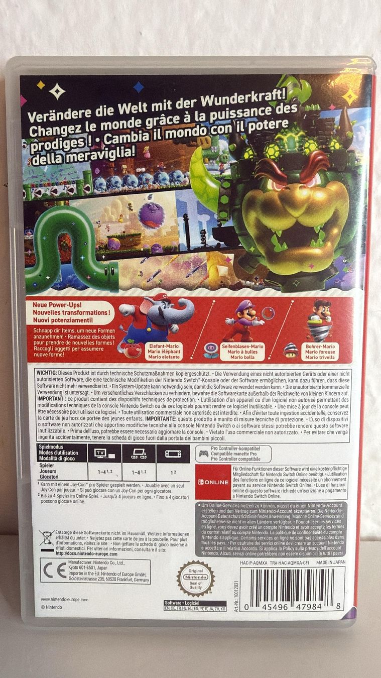 Giochi: Nintendo Switch Spiel: Super Mario Bros. Wonder – Usato da Ehrendingen venduto da lax21 1