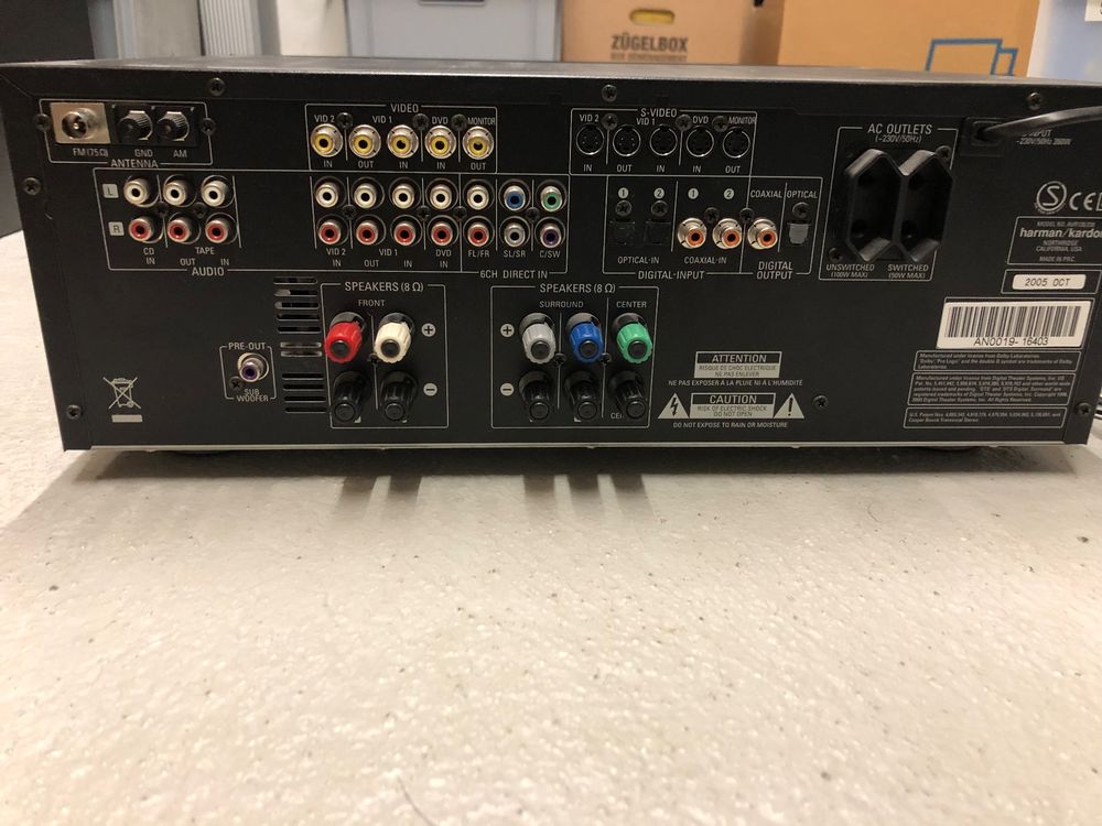 Harman Kardon AVR 130 Dolby Digital DTS AV Receiver Kaufen auf Ricardo