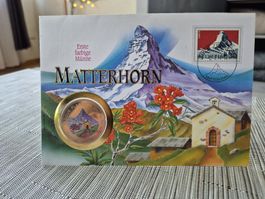 Matterhorn "Famous Places in the World" mit 1000 Schillings