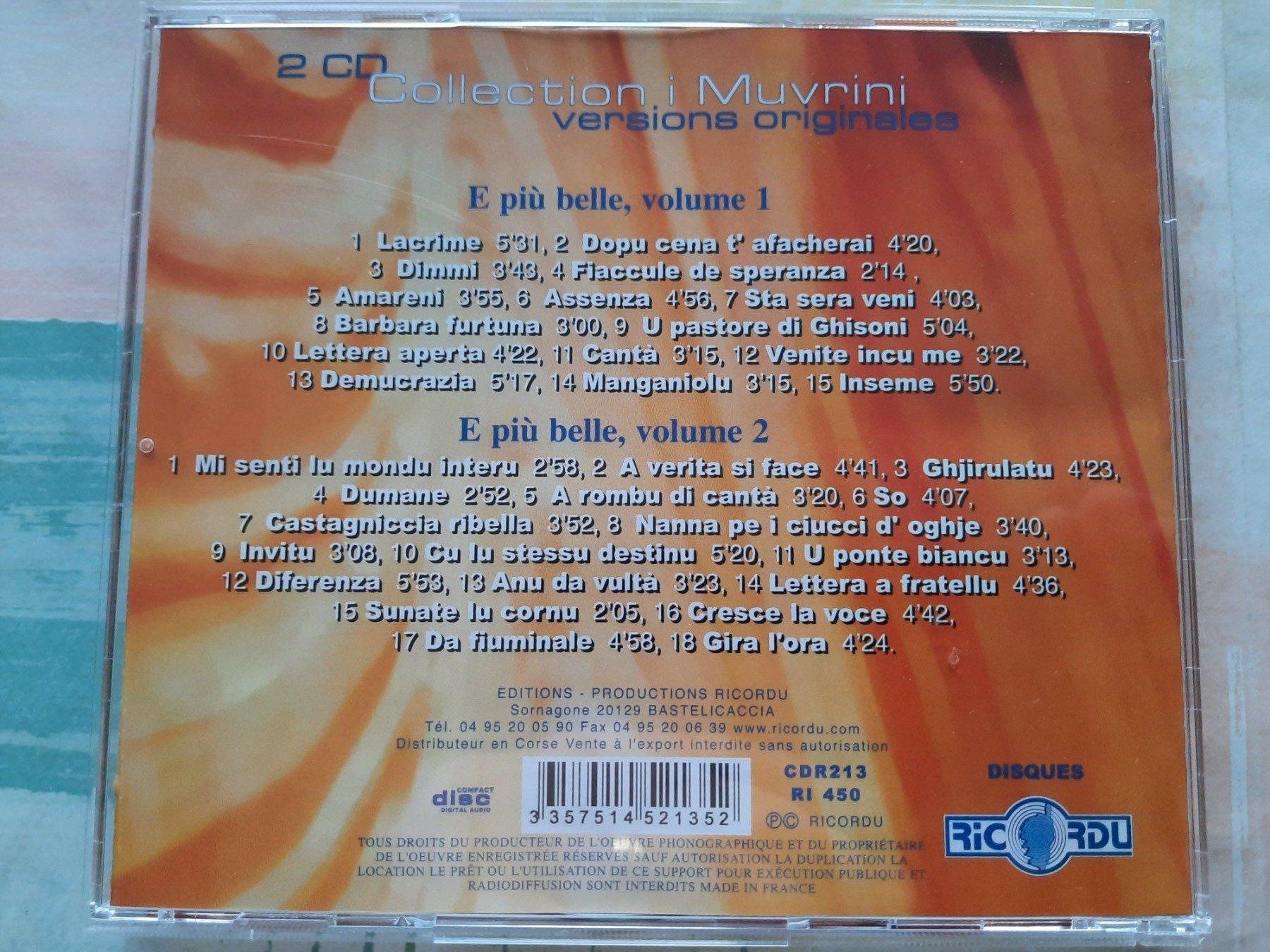 CDs: CD I Muvrini - Collection 2 Cds – D'occasion à Pully par bro_n52j 1
