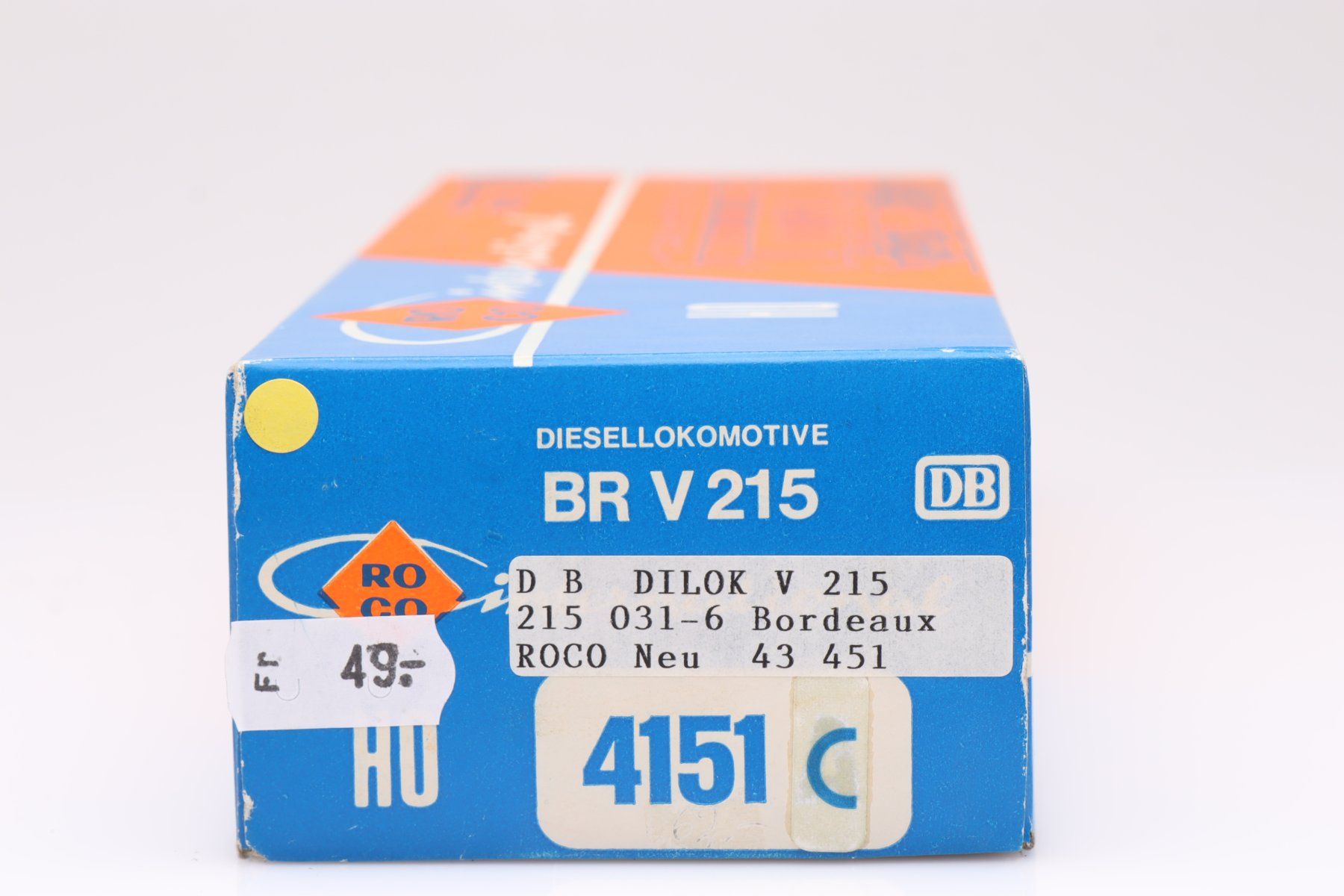 Roco Modellini di ferrovie: Roco 4151C DB BR V215 Lok DC, h0 – Nuovo (secondo la descrizione) da Ried (Muotathal) venduto da Modellbahn.swiss 4