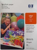 HP - Fotopapier A4 inkjet 25 Blatt