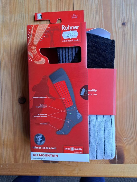 Rhoner Skisocken L Neu! | Kaufen auf Ricardo