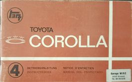 Betriebsanleitung - Toyota Corolla