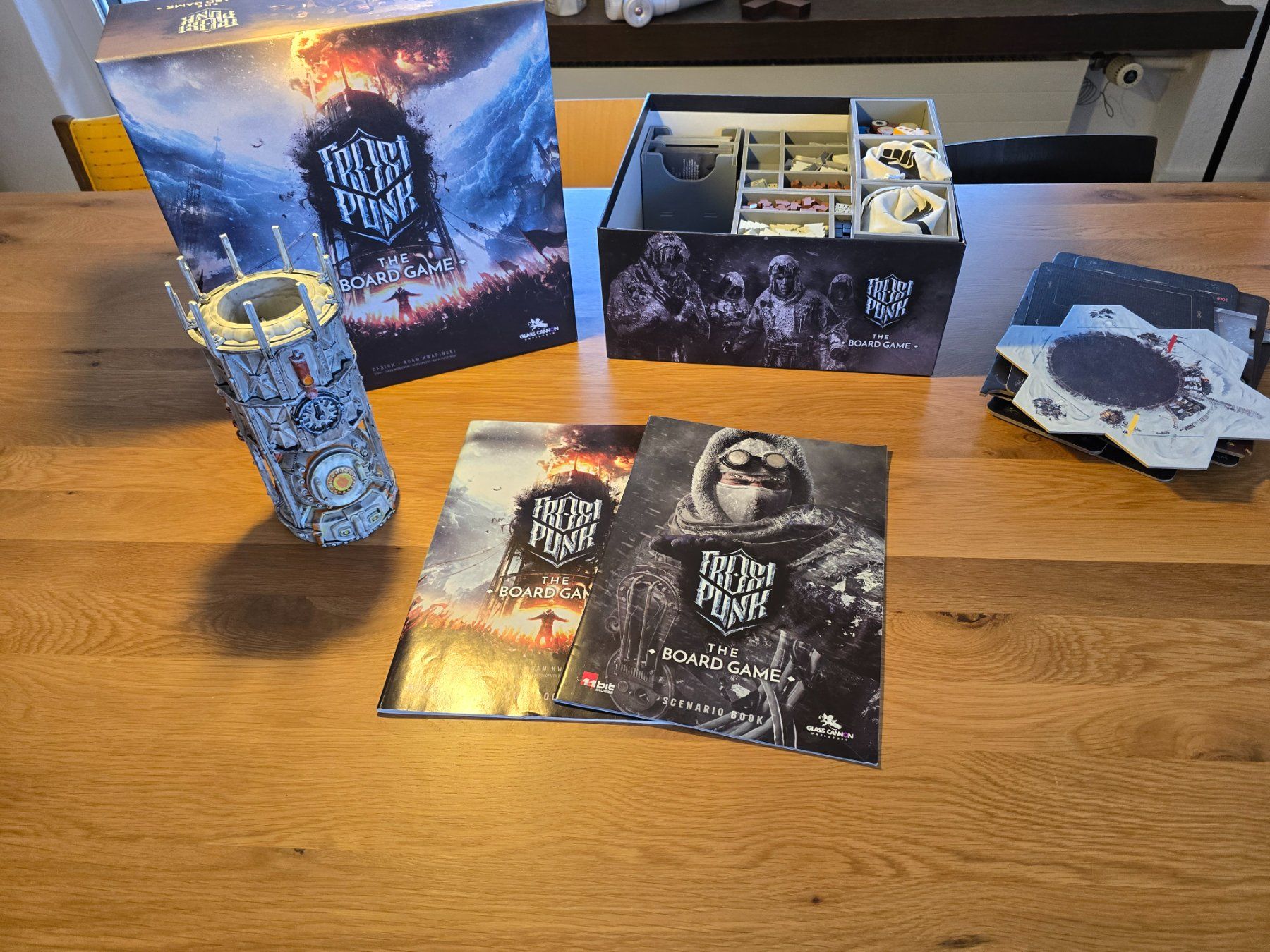 Spiele: Frostpunk + Frostlander + FS Insert & bemalter Generator(EN) – Gebraucht aus Dübendorf von vil_8c27