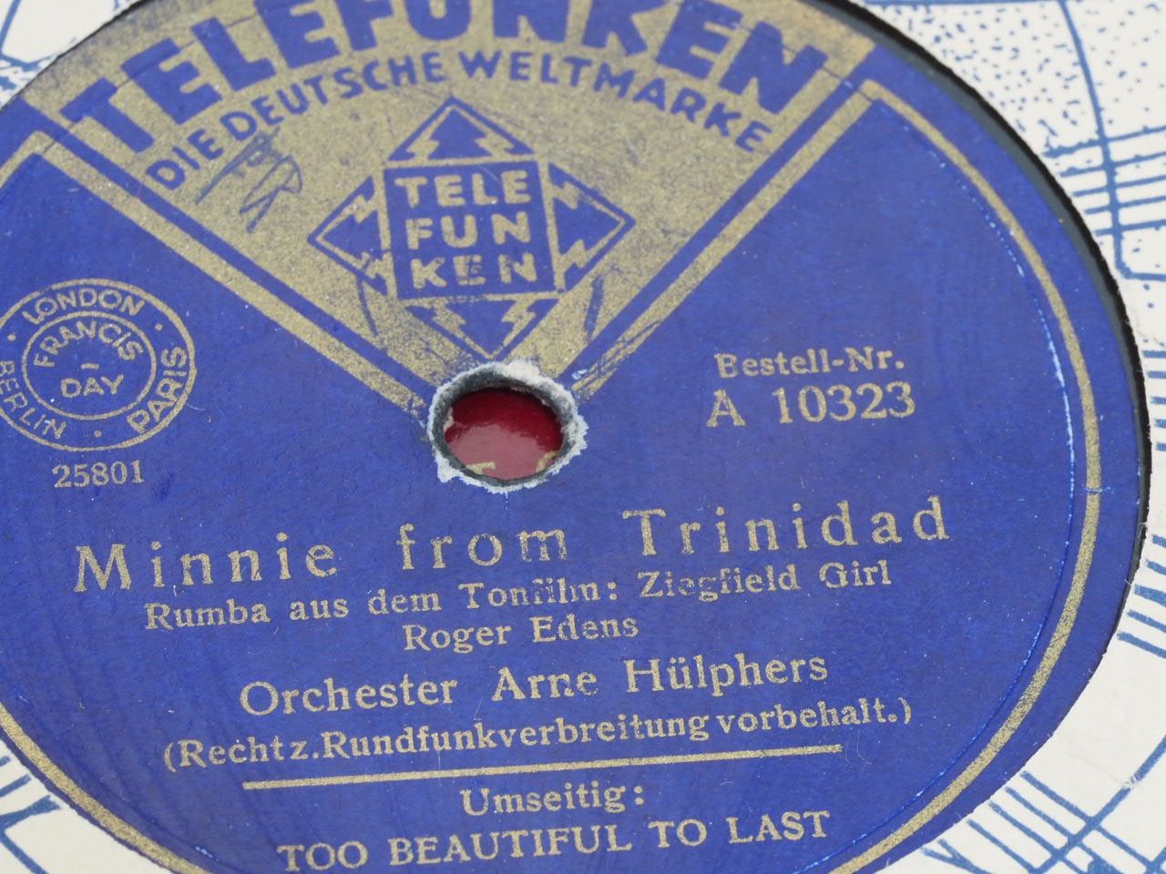 Vinyles: DISQUES 78 TOURS – D'occasion à Lausanne par Leag