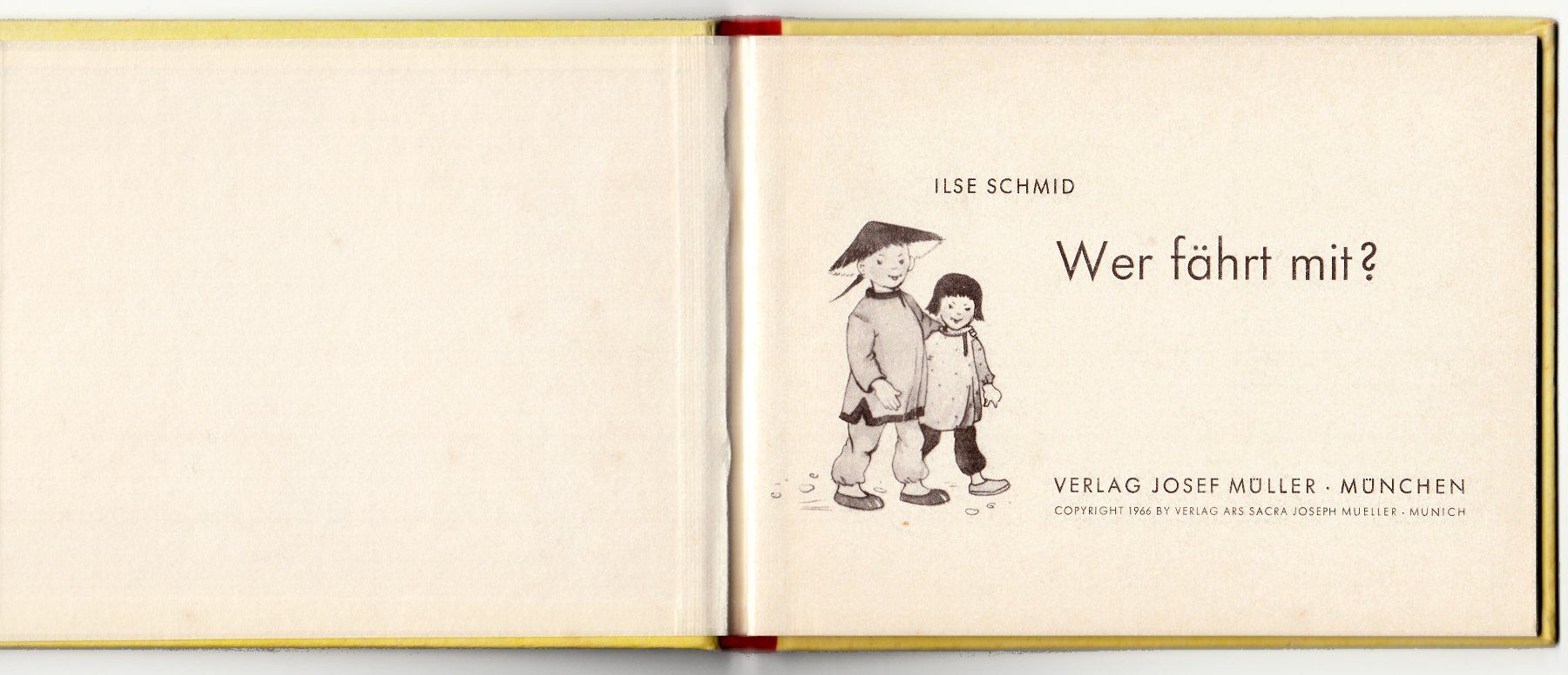 Libri: Ilse Schmid - Wer fährt mit? - 1966 – Usato da Zürich venduto da Adebar0 1