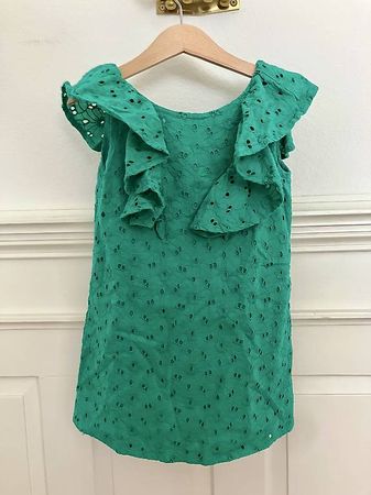 Grünes Sommerkleid 110 / 116