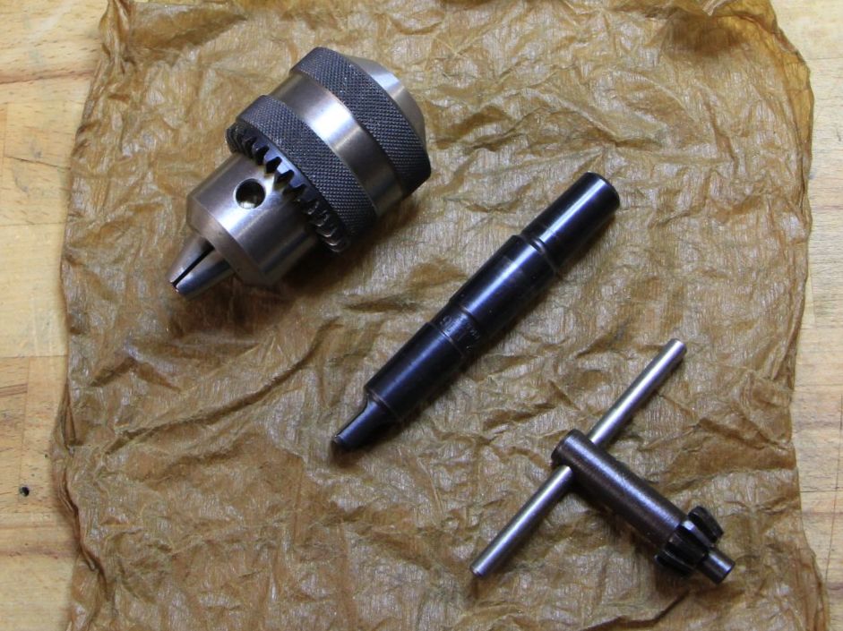 Emco 3-Backen-Bohrfutter B16 Ref. 250000 mit Aufnahmedorn (Gebraucht ...