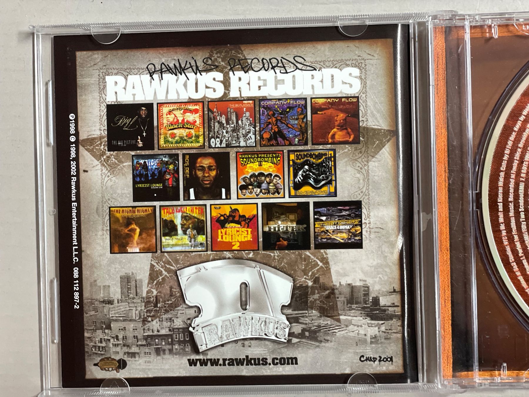 CDs: Mos Def Talib Kweli - Black Star - Conscious Rap – Gebraucht aus Muri b. Bern von AdidasCollector 2