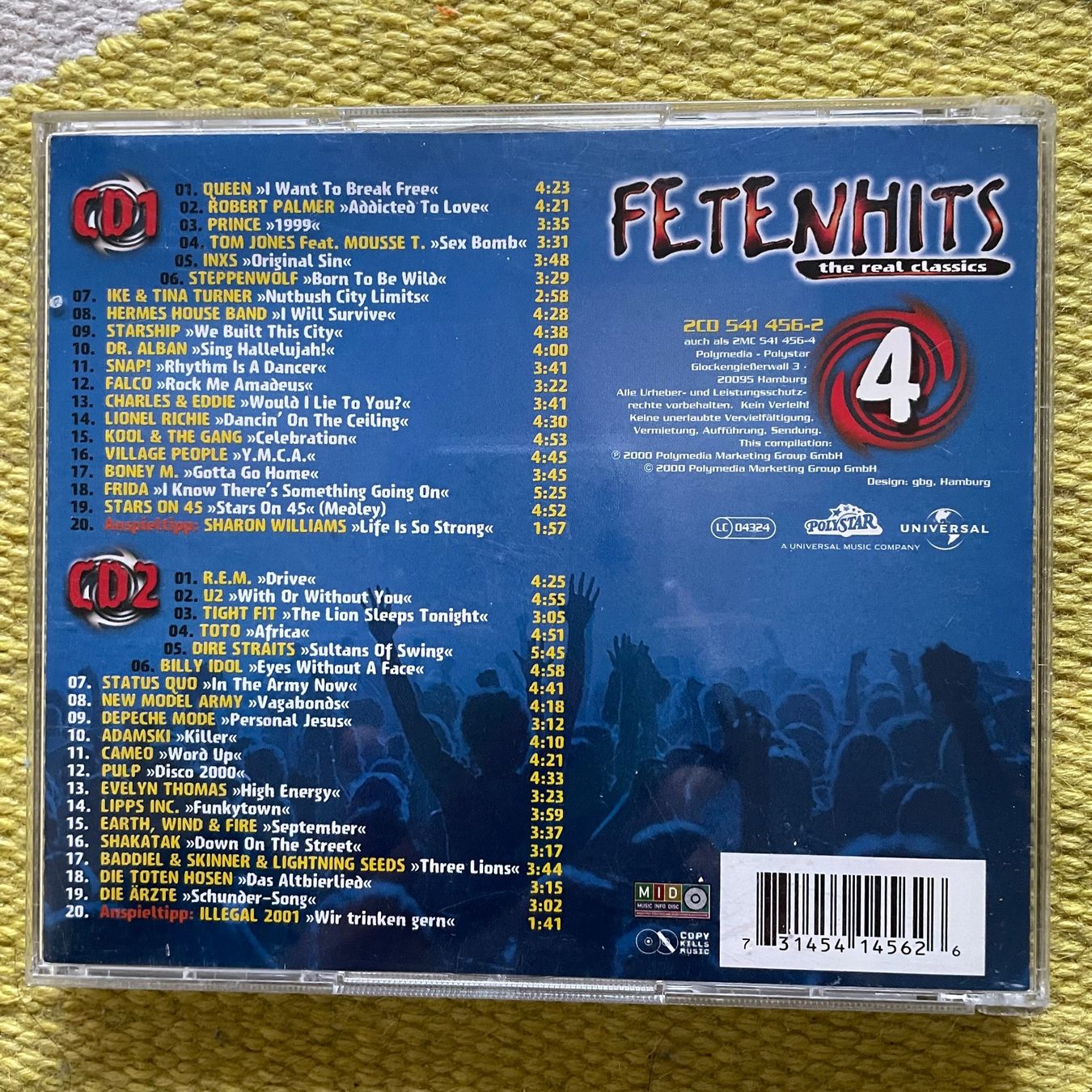 CD: FETENHITS-2CD THE REAL CLASSICS 4 – Usato da Rorschacherberg venduto da CD-Roli 1