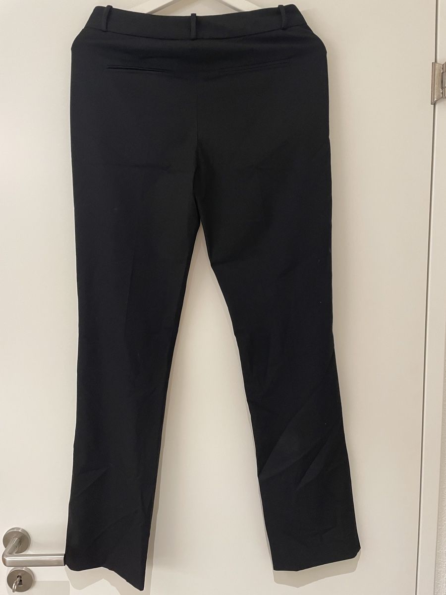 Hallhuber Pantaloni: Black Hallhuber Business Suit Pants – Usato da Zürich venduto da kap_7btt 2