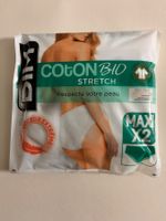 DIM, Slip Maxi Coton Stretch, Grösse 46/48, 2 Stück in Weiss