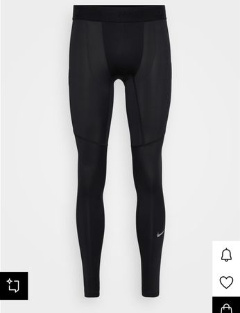 Nike Pro Training Tights Black Size S